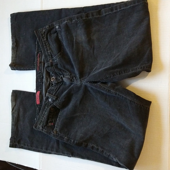 VGUC. AG The Angel black corduroy flare pants. - Picture 1 of 12